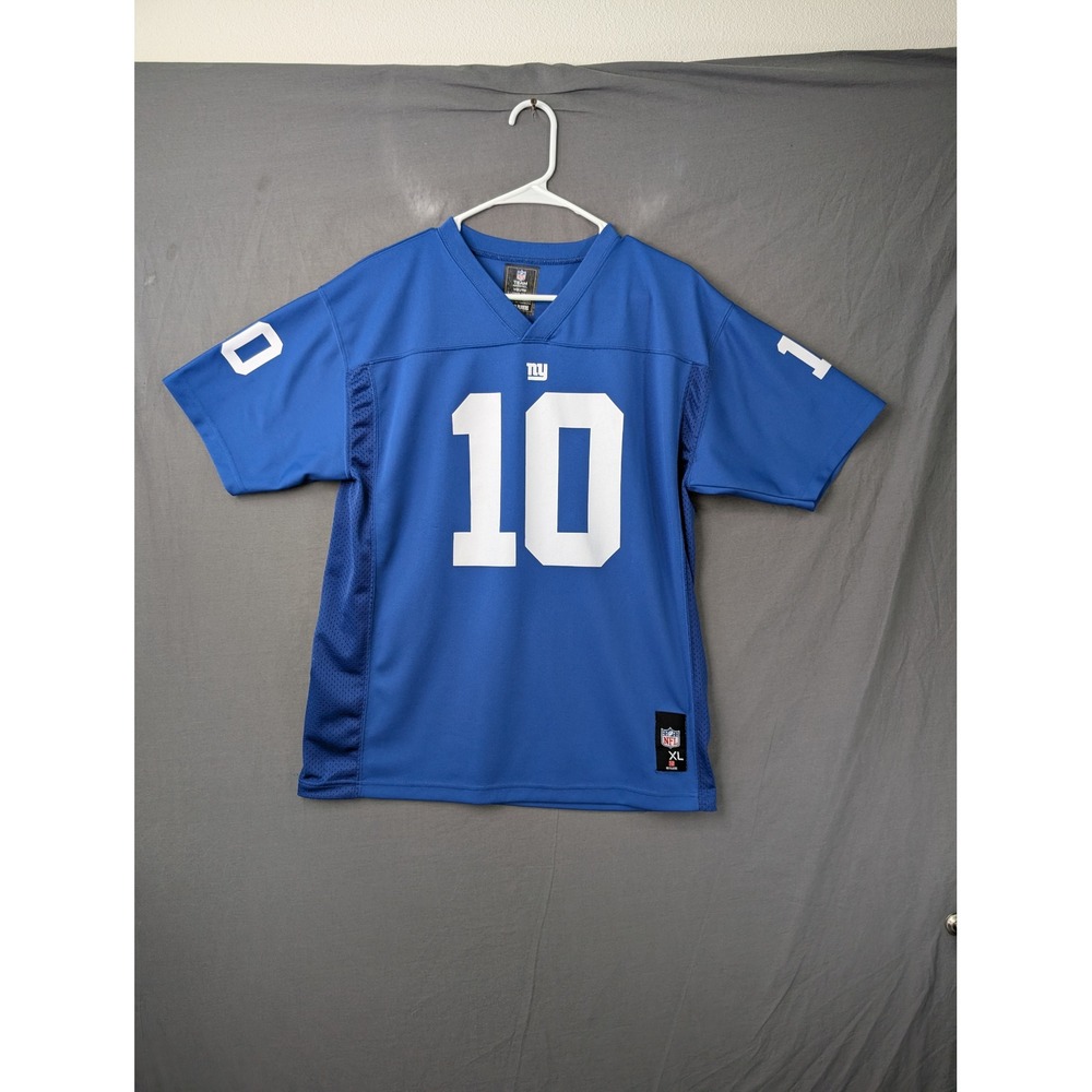 NFL Team Apparel Eli‎ Manning New York Giants Youth XL Jersey Blue 10